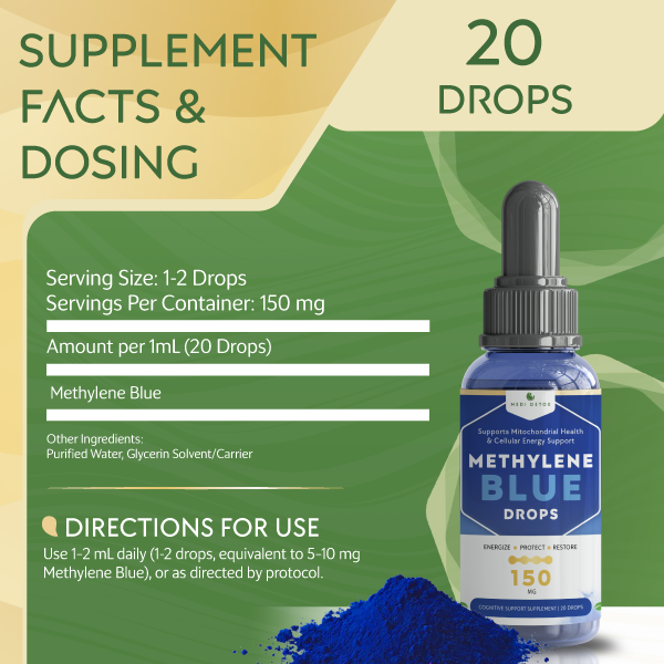 Methylene Blue - Liquid Drops - Image 5