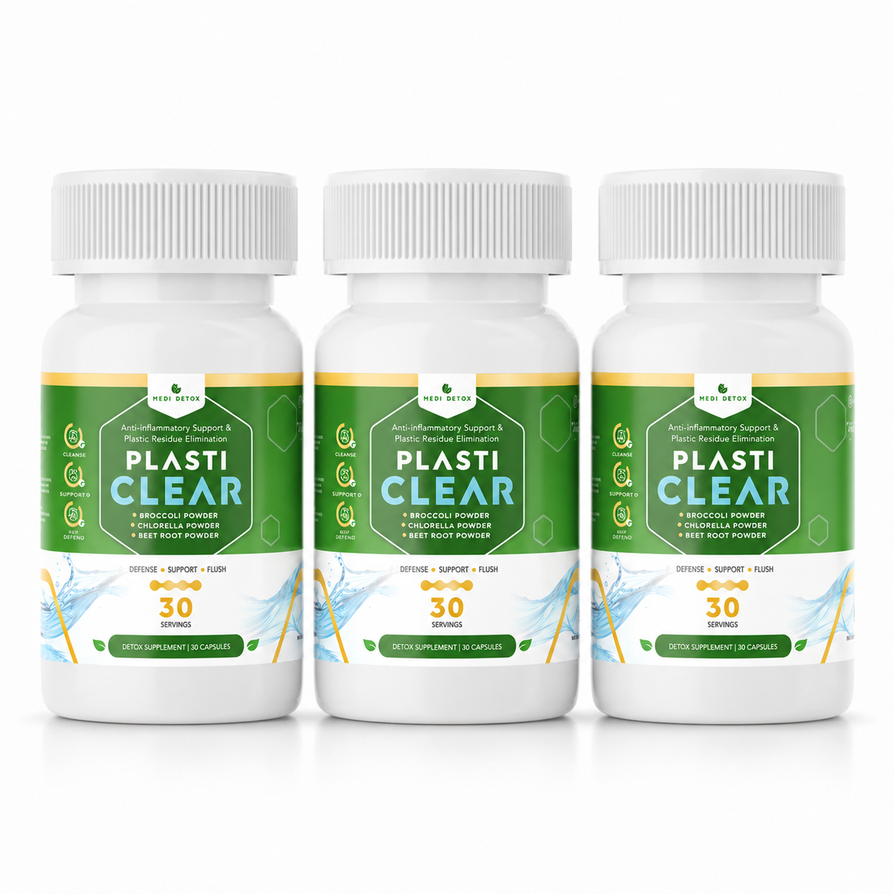 PlastiClear™ 3-Pack